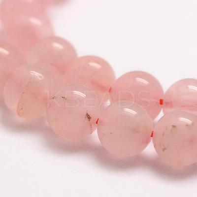 Natural Rose Quartz Beads Strands G-E380-06-8mm-1