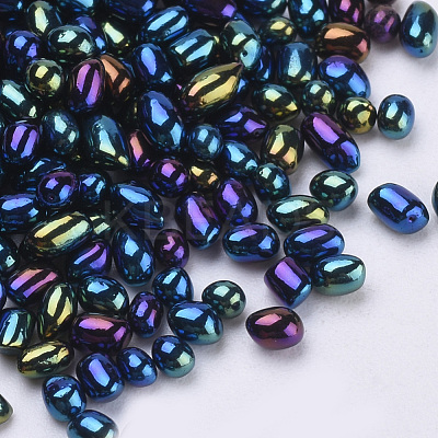 Plated Glass Seed Beads SEED-Q030-A-05-1