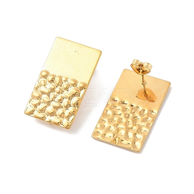 304 Stainless Steel Stud Earrings Findings EJEW-R151-01G-05-1