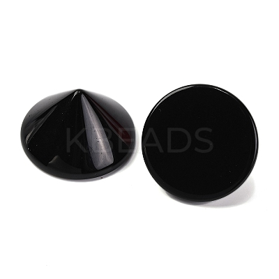 Natural Obsidian Cabochons G-Q184-01A-1