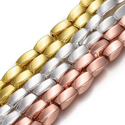 Magnetic Synthetic Hematite Beads Strands G-O191-03-1