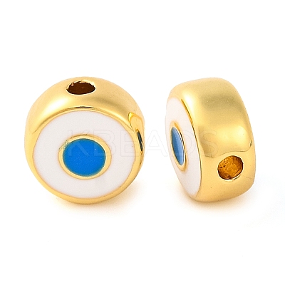 Rack Plating Brass Beads KK-H486-02G-1