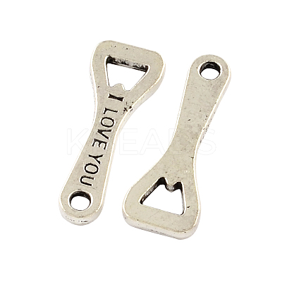Bottle Opener with Word Tibetan Style Zinc Alloy Pendants LS-TIBEP-R334-168AS-RS-1