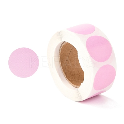 Self-Adhesive Blank Round Paper Gift Tag Stickers DIY-G013-I14-1