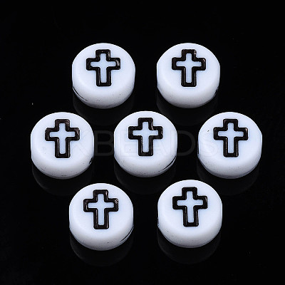 Opaque Acrylic Beads LS-SACR-S273-48-1