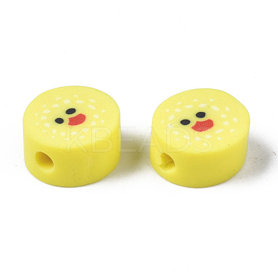 Handmade Polymer Clay Beads CLAY-N008-035L-1
