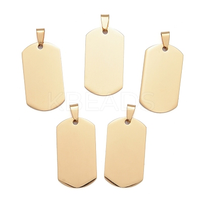 304 Stainless Steel Big Pendants STAS-I140-19F-G-1
