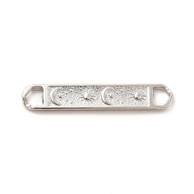 Tarnish Resistant 304 Stainless Steel Connector Charms STAS-F282-12P-1