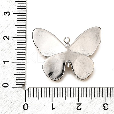 304 Stainless Steel Pendants STAS-M123-03C-PG-1