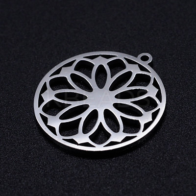 Non-Tarnish 201 Stainless Steel Pendants STAS-Q201-JN345-1-1