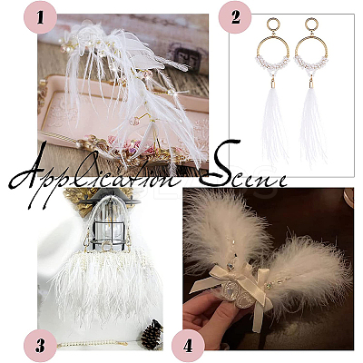 5M Fashion Ostrich Feather Trimming DIY-GF0009-45B-02-1