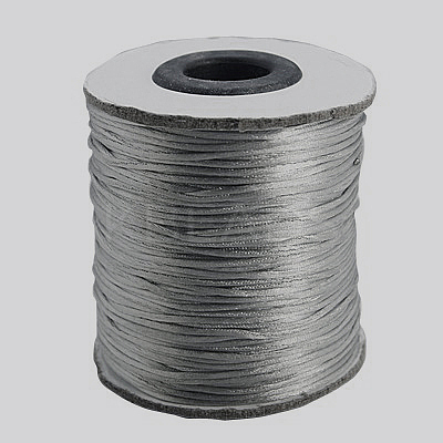 Nylon Satin Rattail Cords X-NWIR-I002-22-1