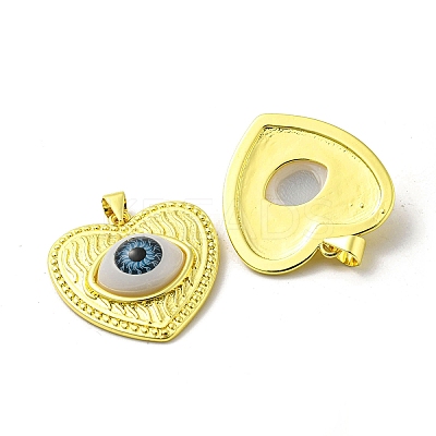 Golden Brass Pendants KK-L209-001G-03-1