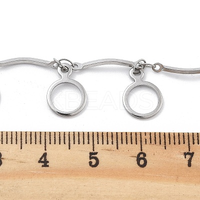 304 Stainless Steel Link Chains CHS-U002-05P-07-1