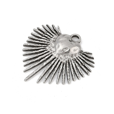 304 Stainless Steel Pendants STAS-D366-01E-P-1