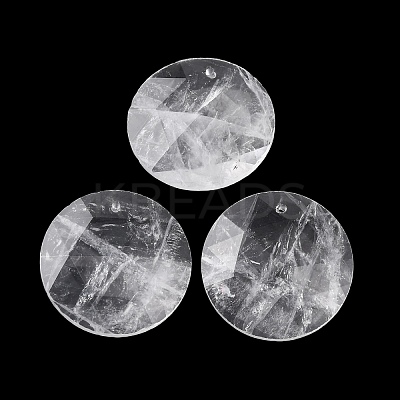 Natural Quartz Crystal Pendants G-H331-01F-1