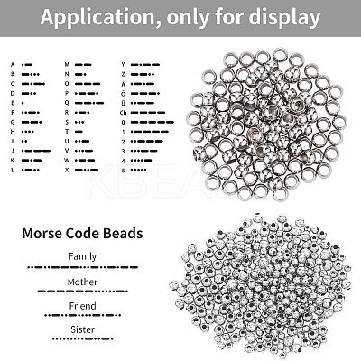 100Pcs 304 Stainless Steel Beads STAS-UN0025-47-1