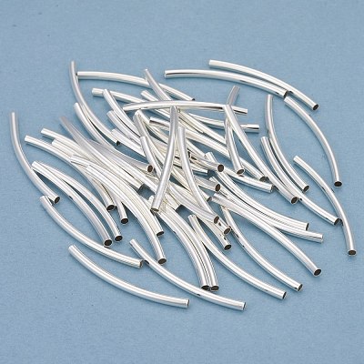 Brass Tube Beads KK-Y003-89B-S-1
