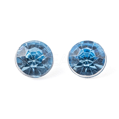 Imitation Taiwan Acrylic Rhinestone Pointed Back Cabochons GACR-A003-5mm-26-1