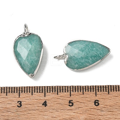 Natural Amazonite Pendants G-G012-13P-09-1