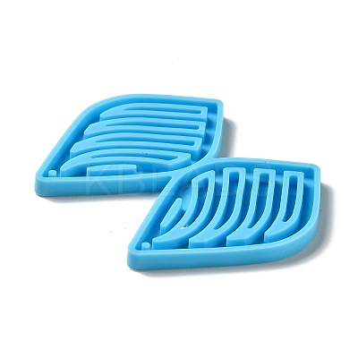 DIY Teardrop with Stripe Pendant Silicone Molds LS-DIY-I099-36-1