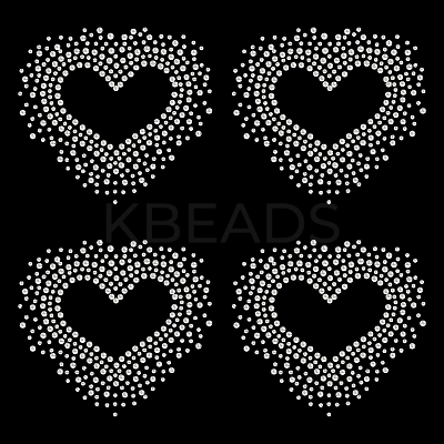 Glass Hotfix Crystal Rhinestone DIY-WH0349-327C-1