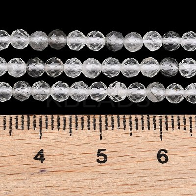 Natural Herkimer Diamond Beads Strands GG-NH0014-D03-3mm-1