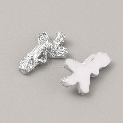 Virgin Mary Resin Cabochons MRMJ-WH0075-63A-1
