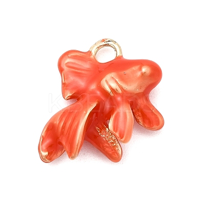 Alloy Enamel Charms FIND-I066-06G-1