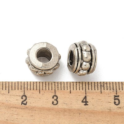 Tibetan Style Alloy European Beads TIBE-P003-05AS-1