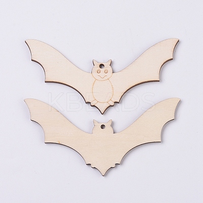 Wooden Ornaments WOOD-WH0101-24-1