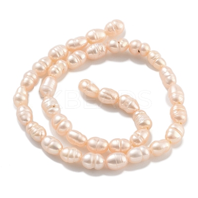 Natural Cultured Freshwater Pearl Beads Strands PEAR-P062-01B-1
