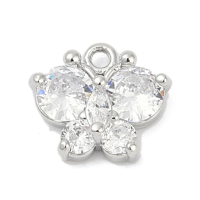 Brass Micro Pave Cubic Zirconia Pendants LS-KK-Z094-16P-02-1
