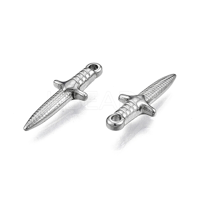 Non-Tarnish 304 Stainless Steel Pendants LS-STAS-N099-38-1