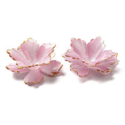 Golden Edge Flower Bead Cap X-SACR-C002-33-1