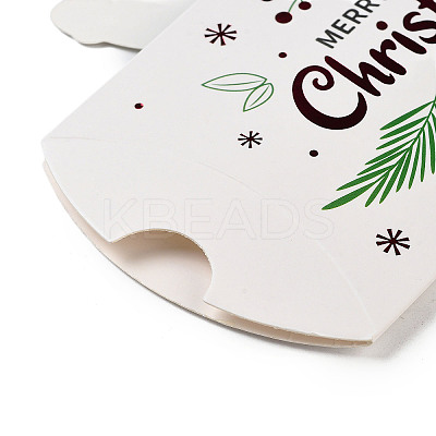 Christmas Theme Paper Pillow Gift Boxes CON-B012-03-1