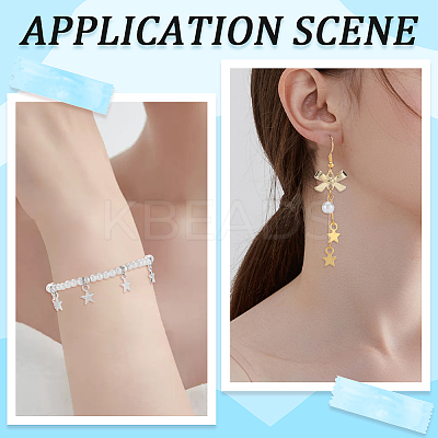 200Pcs 2 Styles Tibetan Style Alloy Charms FIND-SC0007-64-1