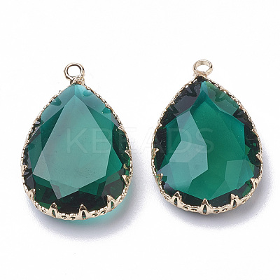 K9 Glass Pendants X-GLAA-Q069-06D-1