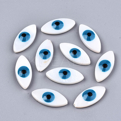 Natural Freshwater Shell Beads SHEL-T018-06B-1