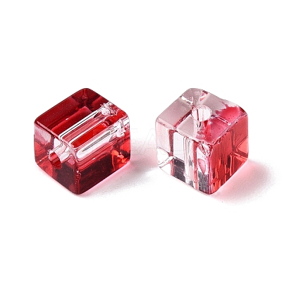 Baking Paint Transparent Glass Beads X1-DGLA-N005-01A-09-1