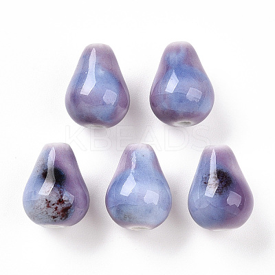 Handmade Porcelain Beads PORC-N008-05G-1