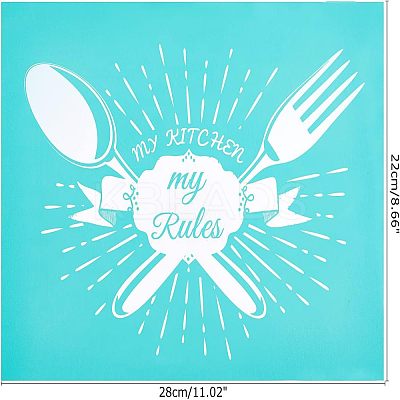Self-Adhesive Silk Screen Printing Stencil DIY-WH0173-028-1