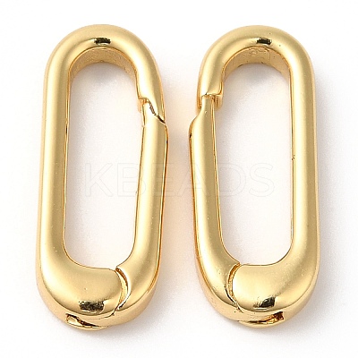 Brass Spring Gate Rings KK-R143-28G-1