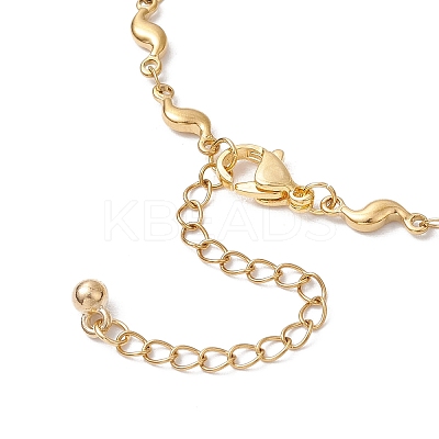 304 Stainless Steel Bar Link Chains Bracelets BJEW-JB11496-01-1