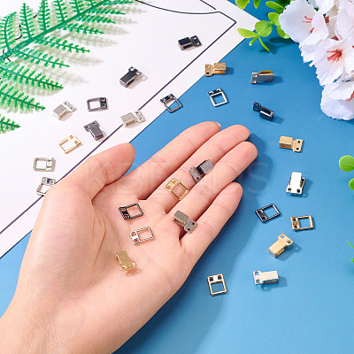 15Pcs 3 Colors Alloy Clasps FIND-TA0006-56-1