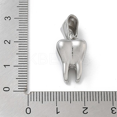 304 Stainless Steel Pendants STAS-G346-08P-1