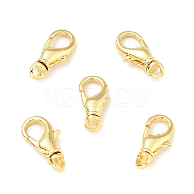 Brass Swivel Lobster Claw Clasps KK-G416-52G-1