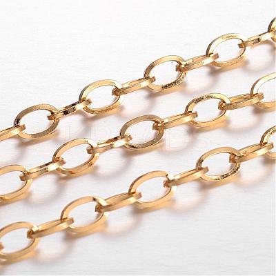 Ion Plating(IP) 304 Stainless Steel Cable Chains CHS-P001-10G-0.8MM-1