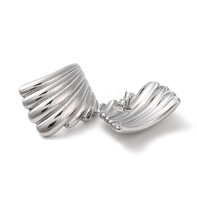 Non-Tarnish 304 Stainless Steel Stud Earrings for Women EJEW-L272-032P-01-1