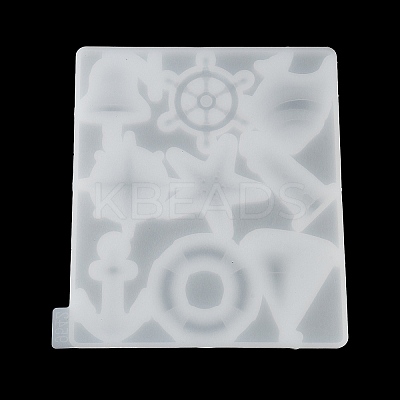 Ocean Theme Lighthouse Anchor Starfish DIY Wall Decoration Silicone Molds SIL-F007-02-1